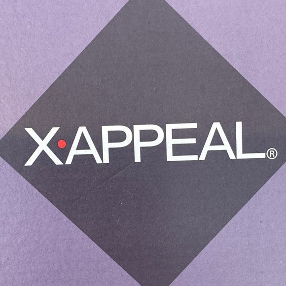 X-Appeal Black Leather Lace-Up Heels - Picture 2 of 7